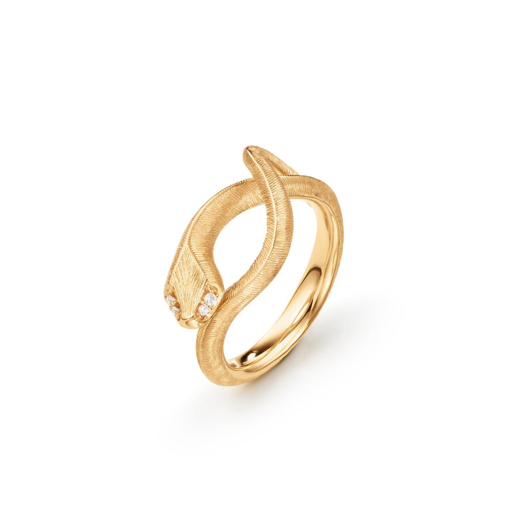Ole Lynggaard Copenhagen Snakes ring liten, gull