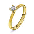 Polaris ring med 0,20 ct diamant, gull