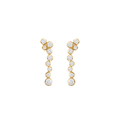 Signature Diamonds øreringer, gull med diamanter