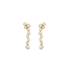 Signature Diamonds øreringer, gull med diamanter