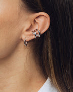 Thorn Ear Cuff Triple øredobber, sølv